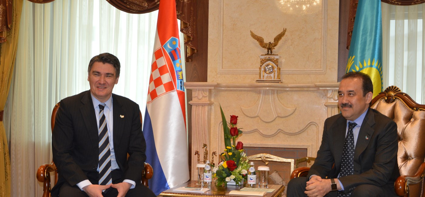 Prime Minister says Croatia wants to upgrade cooperation with Kazakhstan
